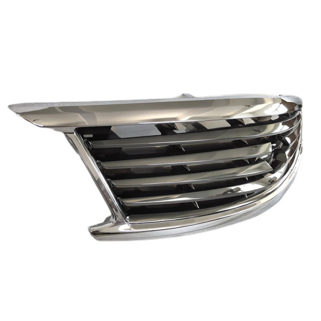 Auto Front Bumper Grille for Infiniti G25 G35 G37 Gloss Gray Inside Chrome Frame 62310-1NF1A