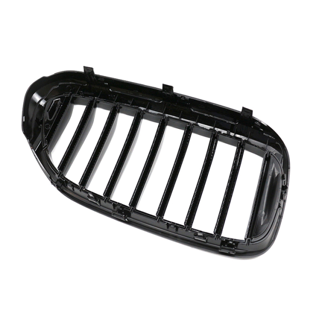 Automotive Parts Gloss Black Single Slat Front Bumper Mesh Guard Grille Car Front Grille Fit for BMW Series 5 G30 2017-2020,www.hongyangcorp.com,Automotive Parts Gloss Black Single Slat Front Bumper Mesh Guard Grille Car Front Grille Fit for BMW Series 5 G30 2017-2020