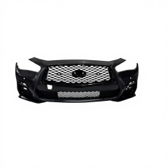 Whole Sell Complete Bumper Set with Grille Foglamp Benzel Cover Front Bumper for Infiniti Q50 2018-2024 62022-6HJ0H,www.hongyangcorp.com,Whole Sell Complete Bumper Set with Grille Foglamp Benzel Cover Front Bumper for Infiniti Q50 2018-2024 62022-6HJ0H