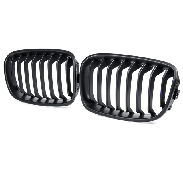 Car Spare Parts Trade Single Slat Gloss Black M Color Grill Grille for BMW 1 Series F20 2012-2014,www.hongyangcorp.com,Car Spare Parts Trade Single Slat Gloss Black M Color Grill Grille for BMW 1 Series F20 2012-2014