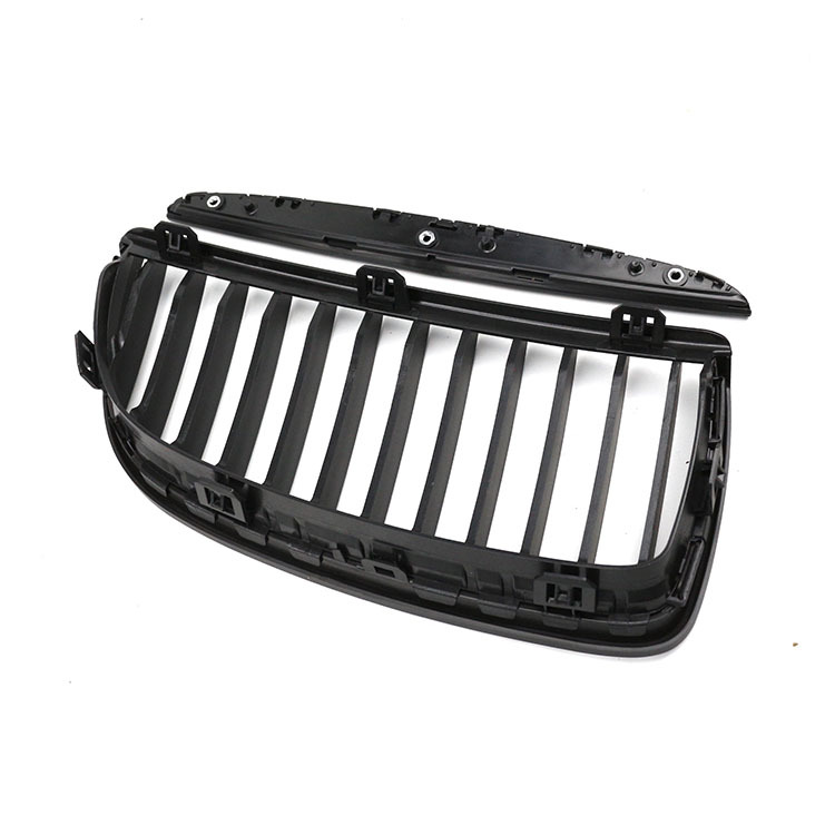 Hot Sale Modified Matte Black Painted Single Slat Front Bumper Mesh Grille Car Grille Fit for BMW 3Series E90 2005-2007,www.hongyangcorp.com,Hot Sale Modified Matte Black Painted Single Slat Front Bumper Mesh Grille Car Grille Fit for BMW 3Series E90 2005-2007