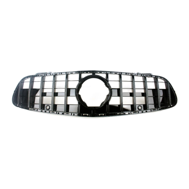 2023 Latest Car Bumper Grille for Mercedes Benz Class SL  R231 2017-2020 GTR  Style Black/silver,www.hongyangcorp.com,2023 Latest Car Bumper Grille for Mercedes Benz Class SL  R231 2017-2020 GTR  Style Black/silver