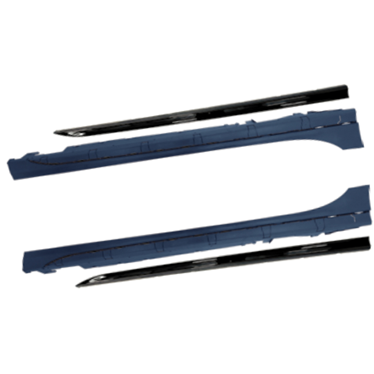 Vehicle Spare Parts Car Side Skirts Bodykit for BMW 2 Series F44 Modified to M-Tech 2020-2023