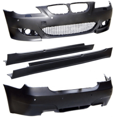 Car Exterior Accessories M5 Style Front Rear Bumper Side Skirt Body Kits for BMW 5 Series E60 2003-2010