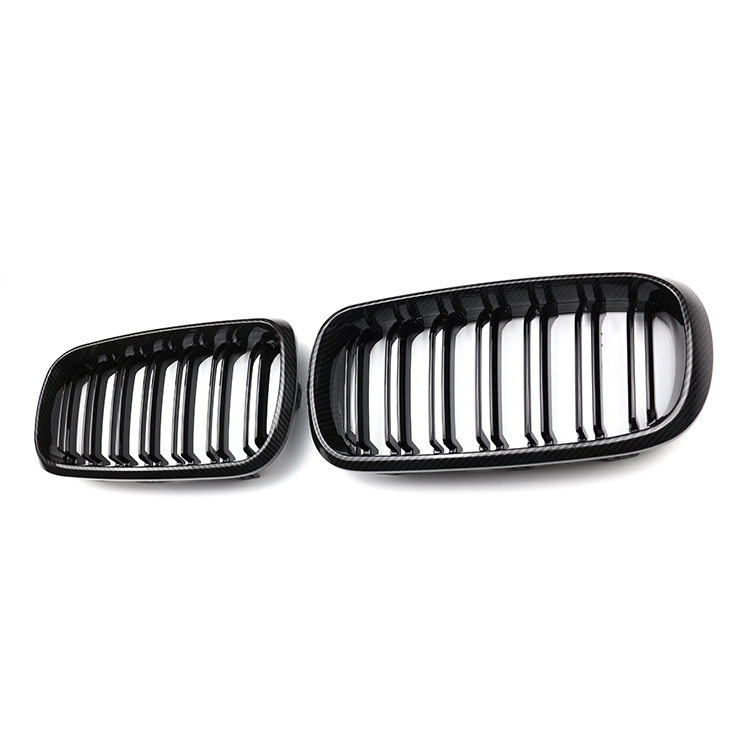Auto Modified Carbon Look Dual Slat Repair Front Bumper Mesh Grille Car Front Grille Fit for BMW Series X5 F15 2013-2018,www.hongyangcorp.com,Auto Modified Carbon Look Dual Slat Repair Front Bumper Mesh Grille Car Front Grille Fit for BMW Series X5 F15 2013-2018