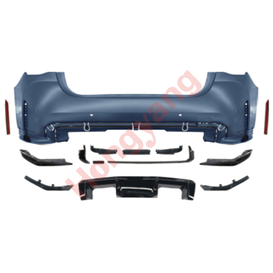 Auto Spare Parts Car Front Bumper Bodykit for BMW 4 Series G22 G23 G26 Modified to M4 1:1 2020-2023 Wide-body Edition 2 Doors