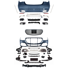 Auto Parts Car Front Bumper Grille Side Skirt Rear Bumper Body Kits for Mercedes Benz Class S W223 Upgrade to Maybach 2021+,www.hongyangcorp.com,Auto Parts Car Front Bumper Grille Side Skirt Rear Bumper Body Kits for Mercedes Benz Class S W223 Upgrade to Maybach 2021+