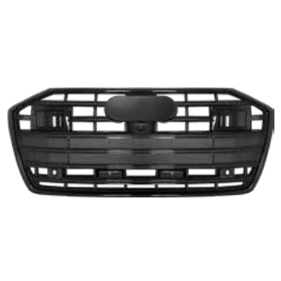 Car Auto Spare Parts Bodykit Grille for Audi A6 Upgrade to S6 Matte Black Frame/Black Strip/ACC 2019 2020 2021 2022 2023 2024,www.hongyangcorp.com,Car Auto Spare Parts Bodykit Grille for Audi A6 Upgrade to S6 Matte Black Frame/Black Strip/ACC 2019 2020 2021 2022 2023 2024