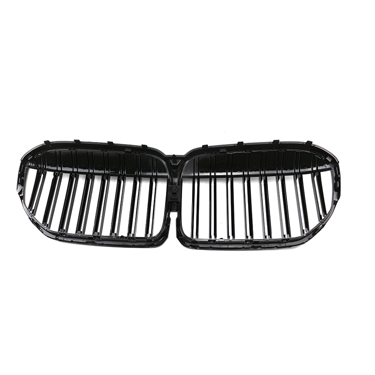 Car Parts Wholesale Double Slat Gloss/Matte Black Car Front Grille for BMW 7 Series G11 LCI 2019