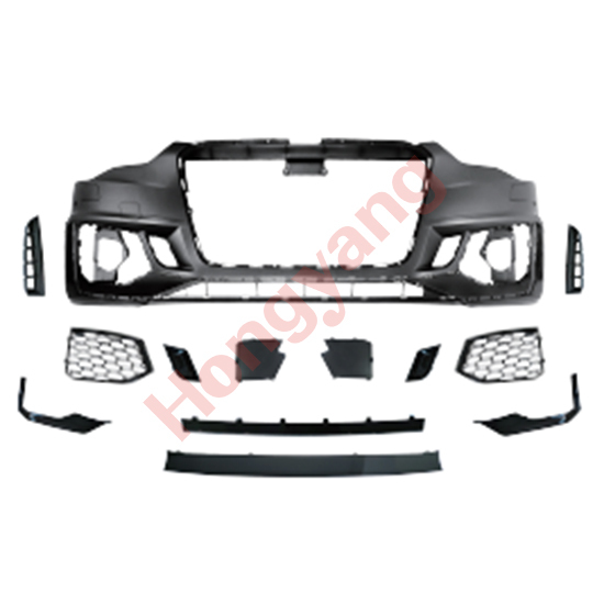 Car Auto Spare Parts Bodykit Front Bumper Assy for Audi A5 Upgrade to RS5 All Mesh Style 2017 20108 2019 2020,www.hongyangcorp.com,Car Auto Spare Parts Bodykit Front Bumper Assy for Audi A5 Upgrade to RS5 All Mesh Style 2017 20108 2019 2020