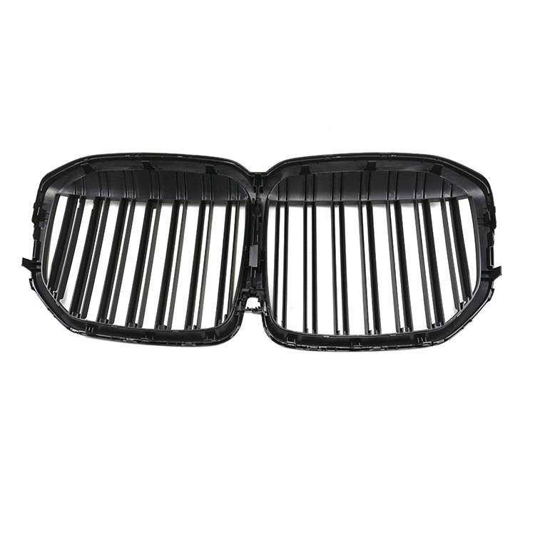 Automotive Body Kits Matte Black Dual Slat Front Bumper Mesh Radiator Grille Car Front Grille for BMW X7 G07 2019,www.hongyangcorp.com,Automotive Body Kits Matte Black Dual Slat Front Bumper Mesh Radiator Grille Car Front Grille for BMW X7 G07 2019