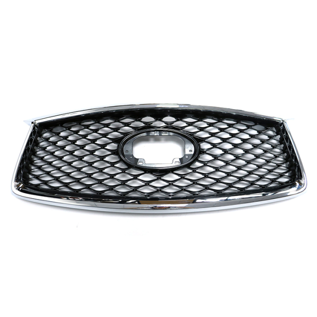Car Front Bumper Grille for Infiniti QX50 2019-2022 Car Grill Chrome/Glossy Black 62310-5NN0A