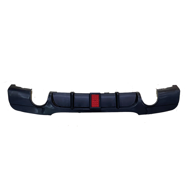 Car Accessory M Performance Black Rear Bumper Diffuser with Led Light Fit for BMW 3 Series E90 2005-2012 Rear Diffuser