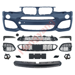 Car Front Bumper Assy Grille Bodykit for BMW X4 Series F26  Modified to X4 M-Tech 2014-2017 Front Bumper Assy,www.hongyangcorp.com,Car Front Bumper Assy Grille Bodykit for BMW X4 Series F26  Modified to X4 M-Tech 2014-2017 Front Bumper Assy