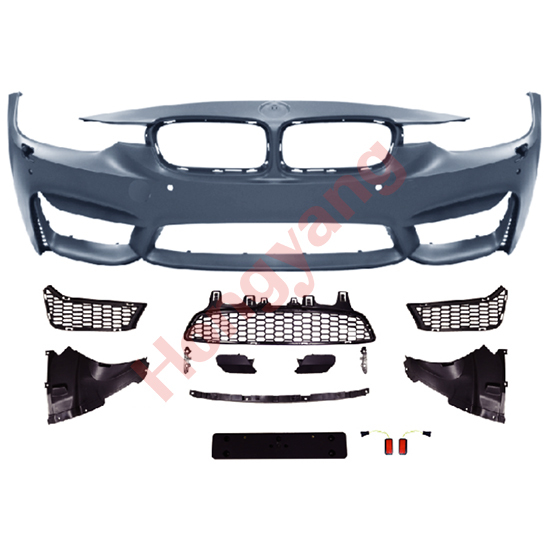 Car Body Kit Front Bumper Assy for BMW 3 Series F30 F35 Upgrade to M3 2013-2018 Front Bumper for BMW All Mesh Style,www.hongyangcorp.com,Car Body Kit Front Bumper Assy for BMW 3 Series F30 F35 Upgrade to M3 2013-2018 Front Bumper for BMW All Mesh Style
