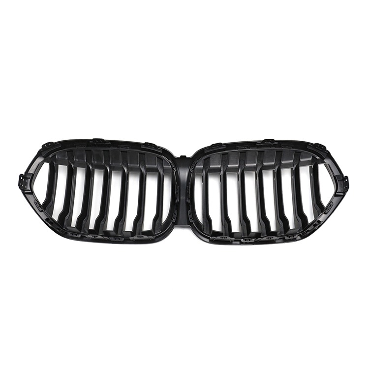 Auto Parts Carbon Look Single Slat Front Bumper Mesh Radiator Grille Car Front Grille Fit for BMW Series X1 F49 2016