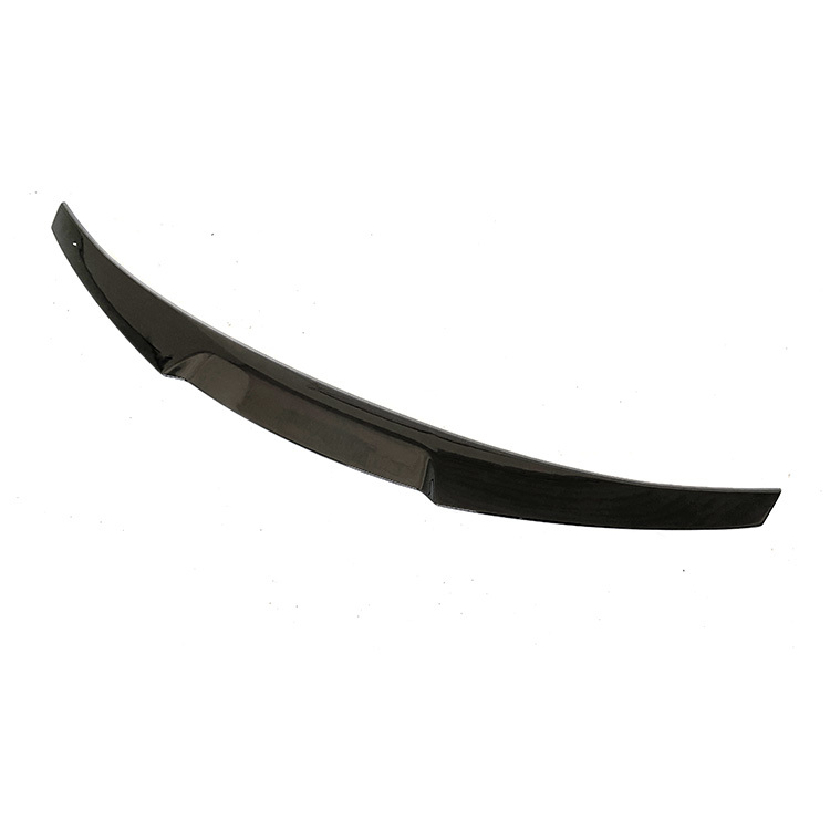 M4 Gloss Black Trunk Hatchback Tail Lip No Drill Rear Wing Car Spoiler Fit for BMW Series 5 G30 G38 2016-2021