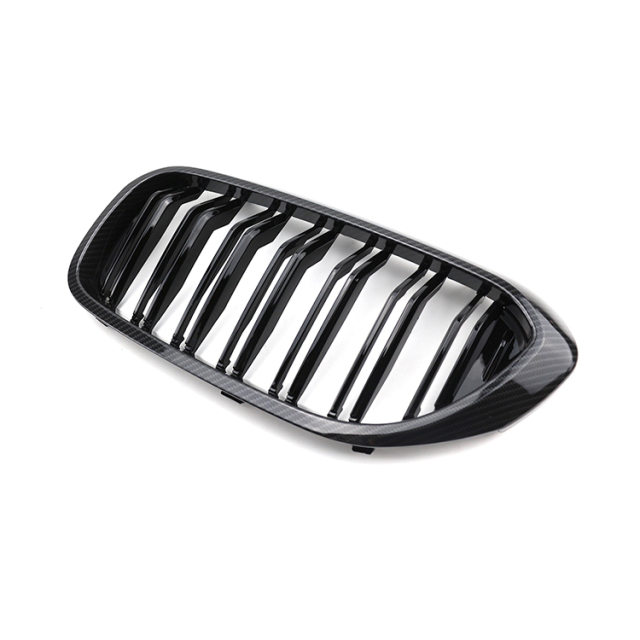 Car Exterior Accessories Double Slat Carbon Look Custom Car Front Grille for BMW 5 Series G30/G38 2018-2020,www.hongyangcorp.com,Car Exterior Accessories Double Slat Carbon Look Custom Car Front Grille for BMW 5 Series G30/G38 2018-2020