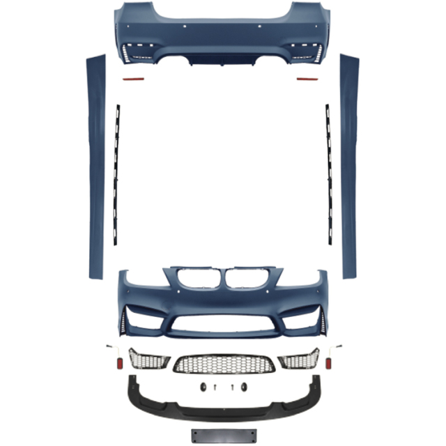 Car Body Kit Rear Bumper Car Front Bumper for BMW 3Series E90 Modified to M4 2009-2012 All Mesh Style,www.hongyangcorp.com,Car Body Kit Rear Bumper Car Front Bumper for BMW 3Series E90 Modified to M4 2009-2012 All Mesh Style