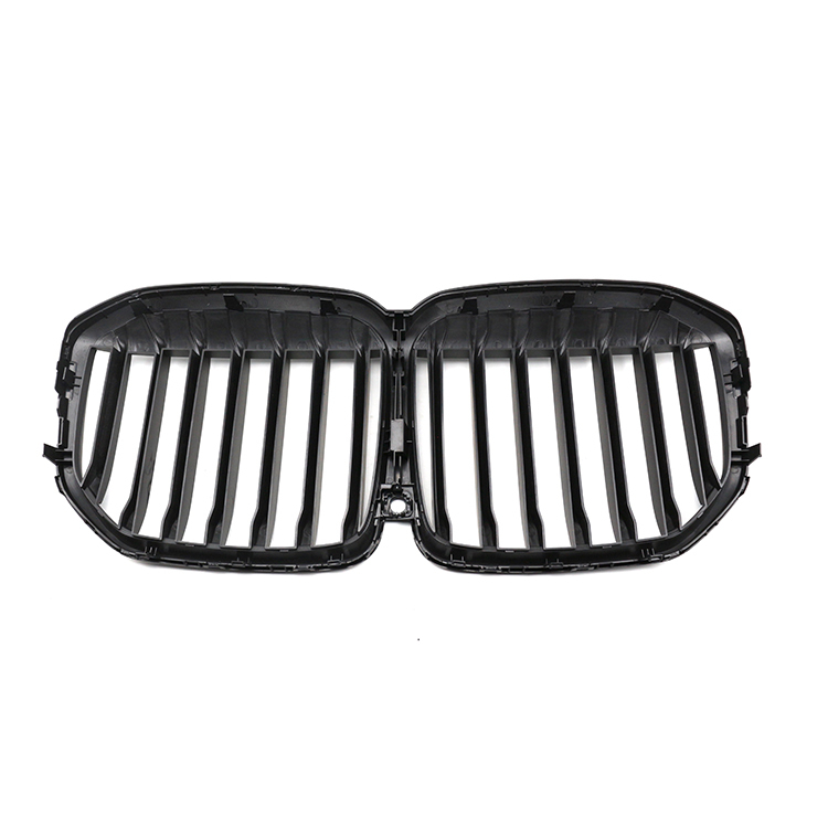 Automotive Gloss Black Single Slat Front Bumper Mesh Guard Grille Car Front Grille for BMW Series X7 G07 2019,www.hongyangcorp.com,Automotive Gloss Black Single Slat Front Bumper Mesh Guard Grille Car Front Grille for BMW Series X7 G07 2019