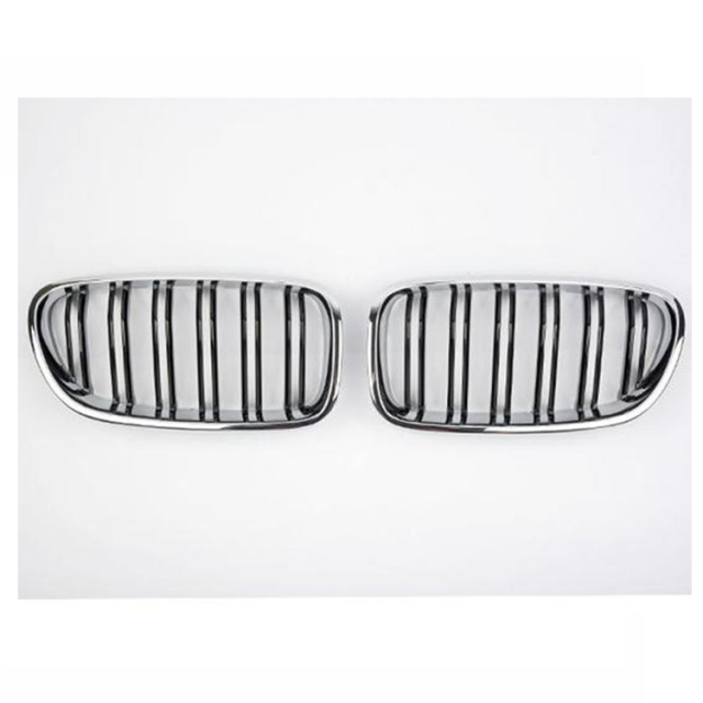 Chrome Double Slat Car Bumper Grille Fit for BMW 5 Series F10 F11 F18 2010-2017 Car Mesh Front Grill,www.hongyangcorp.com,Chrome Double Slat Car Bumper Grille Fit for BMW 5 Series F10 F11 F18 2010-2017 Car Mesh Front Grill