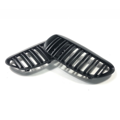 Double Slat Matte Black
