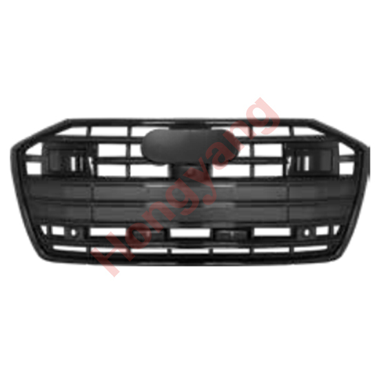 Car Auto Spare Parts Bodykit Grille for Audi A6 Upgrade to S6 Matte Black Frame/Black Strip/ACC 2019 2020 2021 2022 2023 2024,www.hongyangcorp.com,Car Auto Spare Parts Bodykit Grille for Audi A6 Upgrade to S6 Matte Black Frame/Black Strip/ACC 2019 2020 2021 2022 2023 2024