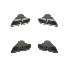 Car Rear Bumper Exhaust Pipe for Mercedes Benz Class E W213 Upgrade to AMG63 2016-2020 Rear Diffuser Classic Silver/Black,www.hongyangcorp.com,Car Rear Bumper Exhaust Pipe for Mercedes Benz Class E W213 Upgrade to AMG63 2016-2020 Rear Diffuser Classic Silver/Black