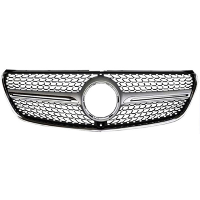 GTR / Diamond Car Front Bumper Car Grille for Mercedes Benz V Class V260 2016-2020,www.hongyangcorp.com,GTR / Diamond Car Front Bumper Car Grille for Mercedes Benz V Class V260 2016-2020