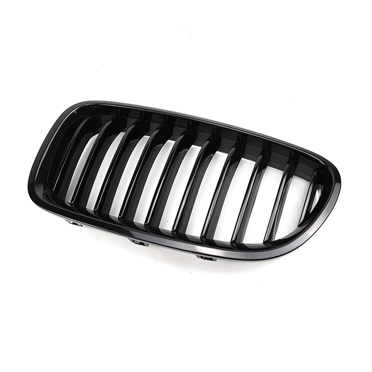 Car Body Kit Gloss Black Single Slat Repair Front Bumper Mesh Radiator Grille Car Front Grille Fit for BMW F10 2010-2017,www.hongyangcorp.com,Car Body Kit Gloss Black Single Slat Repair Front Bumper Mesh Radiator Grille Car Front Grille Fit for BMW F10 2010-2017