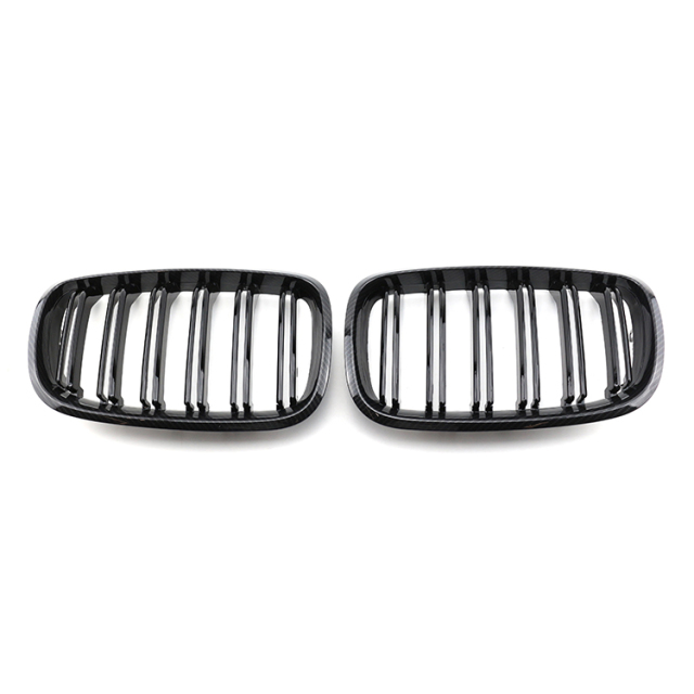 Car Exterior Accessories Auto Front Bumper Grille for BMW X5 Series E70 E71 2008-2014 Double Slat Carbon Fiber Look Modification,www.hongyangcorp.com,Car Exterior Accessories Auto Front Bumper Grille for BMW X5 Series E70 E71 2008-2014 Double Slat Carbon Fiber Look Modification