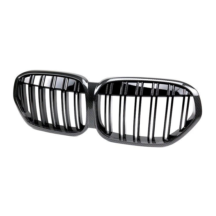 Black Colour Double Slat Car Bumper Grille Fit for BMW X1 Series F49 2016  Mesh Front Grille