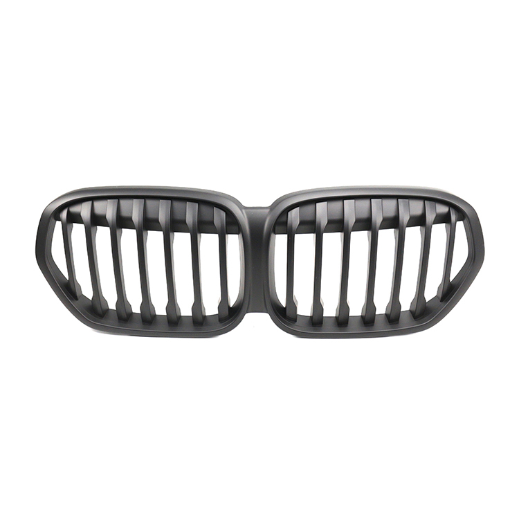 Auto Parts Carbon Look Single Slat Front Bumper Mesh Radiator Grille Car Front Grille Fit for BMW Series X1 F49 2016