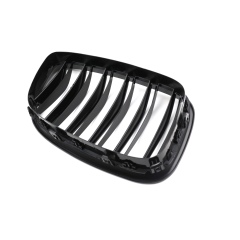 Accessories Car Double Slat Line Glossy Matte Black Mesh Front Car Grille for BMW 5 Series F07 GT 2009-2016,www.hongyangcorp.com,Accessories Car Double Slat Line Glossy Matte Black Mesh Front Car Grille for BMW 5 Series F07 GT 2009-2016