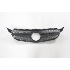 Factory Price Auto Parts AMG Black/Silver Car Mesh Front Bumper Grille for Mercedes Benz C Class W205 2015-2018,www.hongyangcorp.com,Factory Price Auto Parts AMG Black/Silver Car Mesh Front Bumper Grille for Mercedes Benz C Class W205 2015-2018