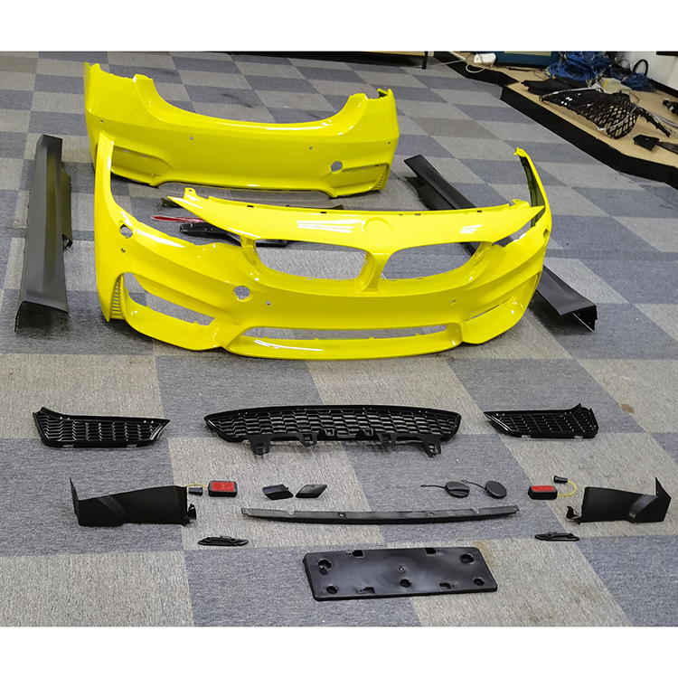 Vehicle Modification Parts for BMW 4 Series F32 to M4 Front/Rear Bumper Side Skits Rear Grille Fender Hood Mirror Cover
