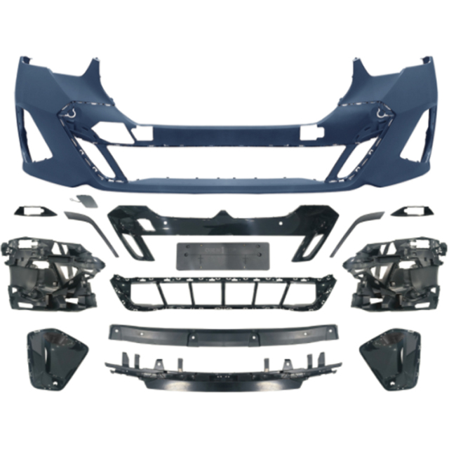 Auto Spare Parts Car Front Bumper Assy Grille Front Lip Spoiler Bodykit for BMW 5Series G60 G68 Modified to M-Tech 2024