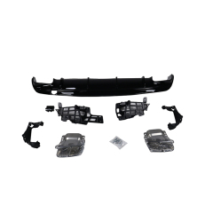Hot Selling Rear Diffuser Tail Pipe for Benz CLA W117 Accessories 2013-2019 W117 AMG45 Car Parts,www.hongyangcorp.com,Hot Selling Rear Diffuser Tail Pipe for Benz CLA W117 Accessories 2013-2019 W117 AMG45 Car Parts