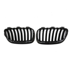 Factory Price Car Accessories Supplier Double Slat Gloss/Matte Black Car Front Bumper Grill for BMW 2 Series F22/F23 2013-IN