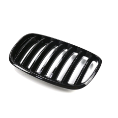 Gloss Black Single Slat Restoration OEM Front Bumper Grille Car Front Mesh Grille Fit for BMW X5 X6 Series E70 E71 2008-2014,www.hongyangcorp.com,Gloss Black Single Slat Restoration OEM Front Bumper Grille Car Front Mesh Grille Fit for BMW X5 X6 Series E70 E71 2008-2014