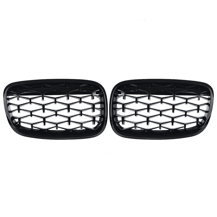 Auto Parts Diamond Black Restoration OEM Front Bumper Mesh Grille Car Front Grille Fit for BMW X5 X6 Series E70 E71 2007-2013,www.hongyangcorp.com,Auto Parts Diamond Black Restoration OEM Front Bumper Mesh Grille Car Front Grille Fit for BMW X5 X6 Series E70 E71 2007-2013