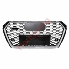 Car Auto Spare Parts Bodykit Grille for Audi A4 Upgrade to RS4 Silver 2017 2018 2019 2020,www.hongyangcorp.com,Car Auto Spare Parts Bodykit Grille for Audi A4 Upgrade to RS4 Silver 2017 2018 2019 2020