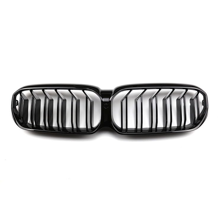 High Quality Double Slat Gloss Black Grille  for BMW 5 Series G30 G38 2018-2020