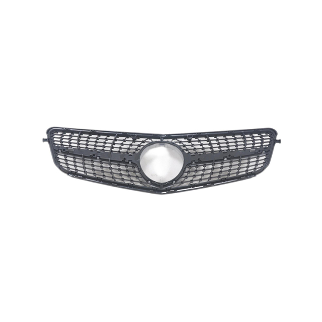 Auto Bumper Car Exterior Accessories Diamond GTR Black/Silver Front Grille for Mercedes Benz Class C W204 2007-2014,www.hongyangcorp.com,Auto Bumper Car Exterior Accessories Diamond GTR Black/Silver Front Grille for Mercedes Benz Class C W204 2007-2014