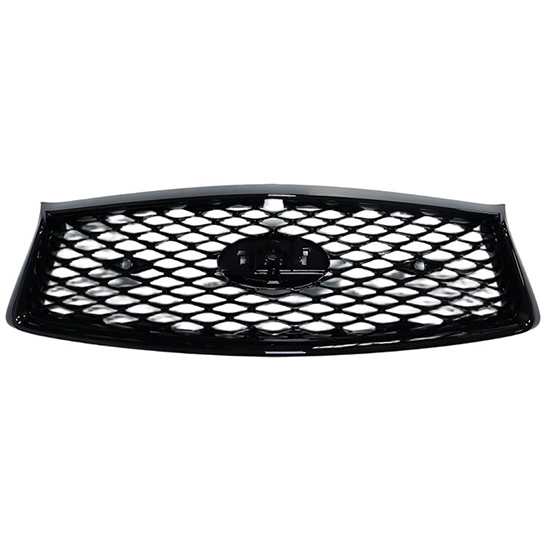 Auto Parts Car Front Bumper Grille for Infiniti Q50 2018-2024 W/I Camera Hole Radar Hole Gloss Black 62310-6HH0C,www.hongyangcorp.com,Auto Parts Car Front Bumper Grille for Infiniti Q50 2018-2024 W/I Camera Hole Radar Hole Gloss Black 62310-6HH0C