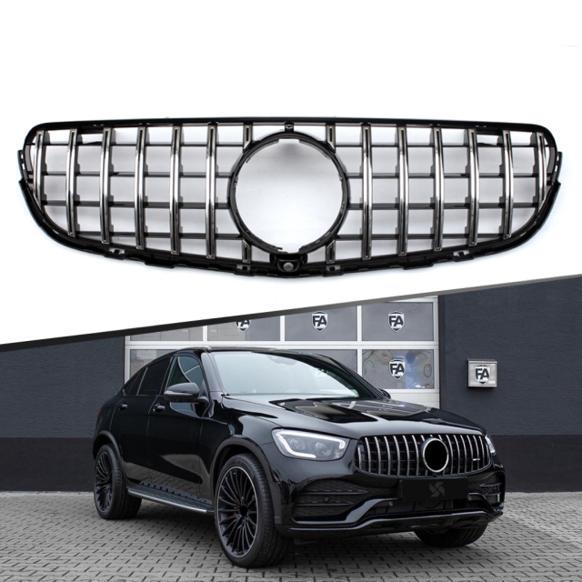 Vehicle Spare Parts Car Front Bumper Grille for Mercedes Benz Class GLC X253 GTR/Diamond Ordinary Style 2015-2019,www.hongyangcorp.com,Vehicle Spare Parts Car Front Bumper Grille for Mercedes Benz Class GLC X253 GTR/Diamond Ordinary Style 2015-2019