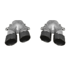 Auto Parts Car Body Kits Rear Bumper Exhaust Pipe for Mercedes Benz Class GLC X254 Upgrade to AMG43 2023+ Silver/Glossy Black,www.hongyangcorp.com,Auto Parts Car Body Kits Rear Bumper Exhaust Pipe for Mercedes Benz Class GLC X254 Upgrade to AMG43 2023+ Silver/Glossy Black