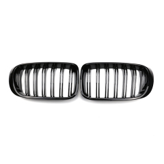 Double Slat Gloss Black