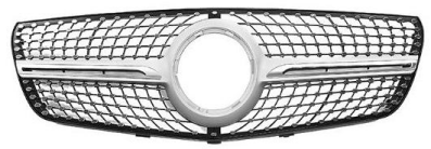 Fast Price Vehicle Spare Partscar Bumper Grille for Mercedes Benz Vito 2021-IN Diamond Style Black/sliver,www.hongyangcorp.com,Fast Price Vehicle Spare Partscar Bumper Grille for Mercedes Benz Vito 2021-IN Diamond Style Black/sliver
