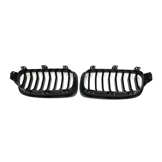 Gloss Black Single Slat Front Bumper Mesh Upgrade Shutter Radiator Grille Car Front Grille Fit for BMW Series 3 F30 2012,www.hongyangcorp.com,Gloss Black Single Slat Front Bumper Mesh Upgrade Shutter Radiator Grille Car Front Grille Fit for BMW Series 3 F30 2012